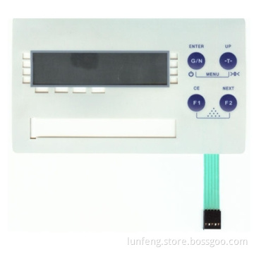 Tactile Membrane Key Switch Embossed Metal Domes